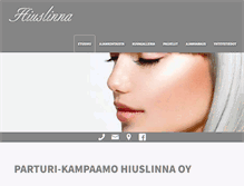 Tablet Screenshot of hiuslinna.fi
